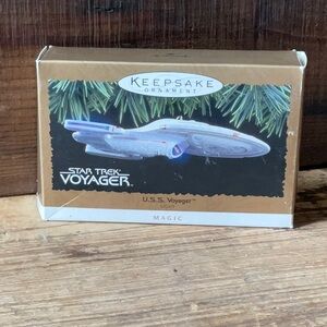 Hallmark lighted Star Trek Voyager Holiday Ornament